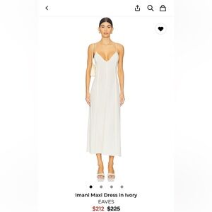 EAVES Ivory Maxi Dress